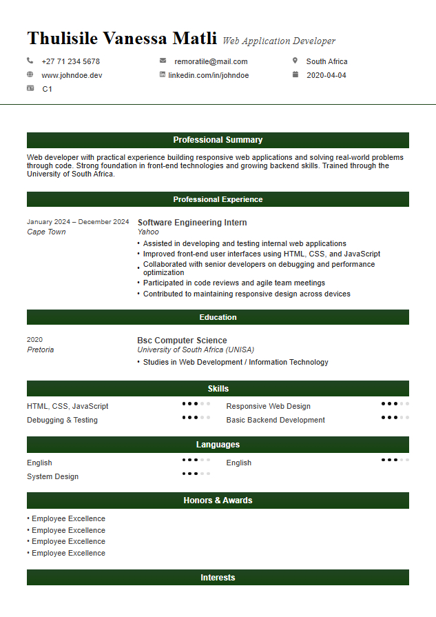 Pink Corporate Resume II