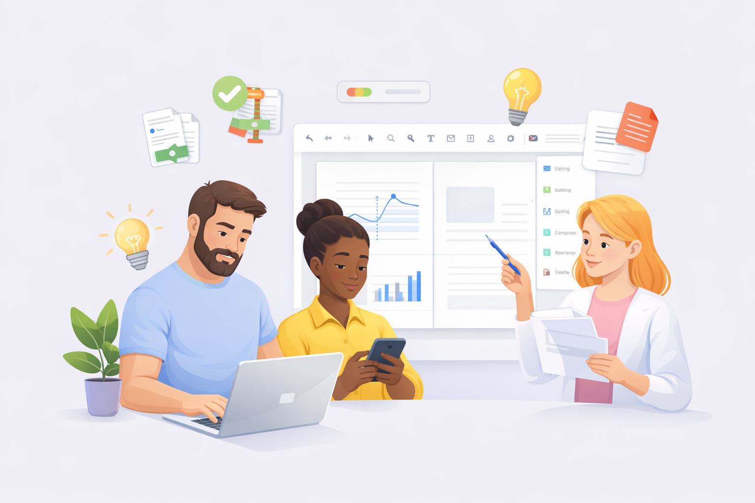 People focused PDF tools